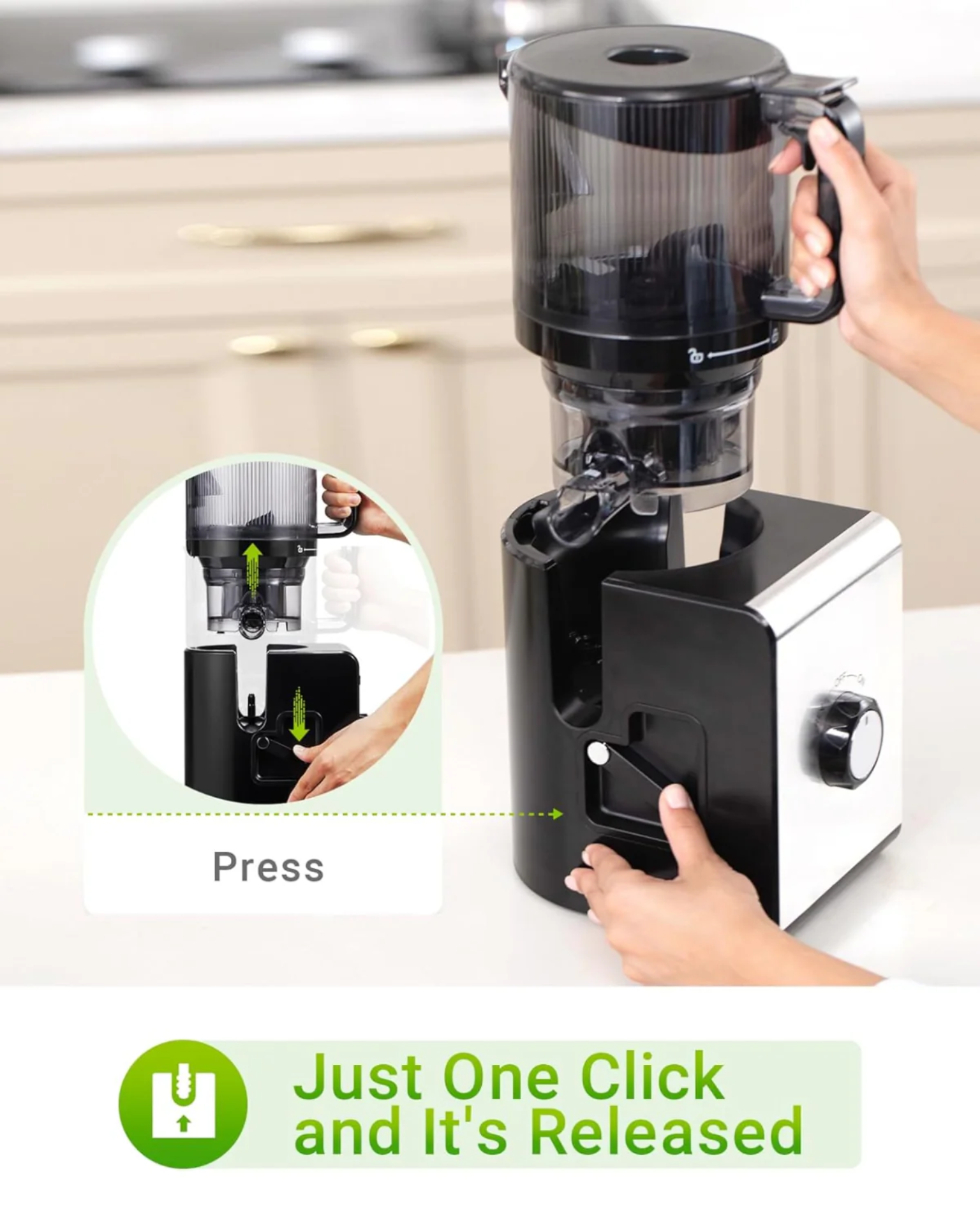 Lustris - Cold Press Juicer Machine