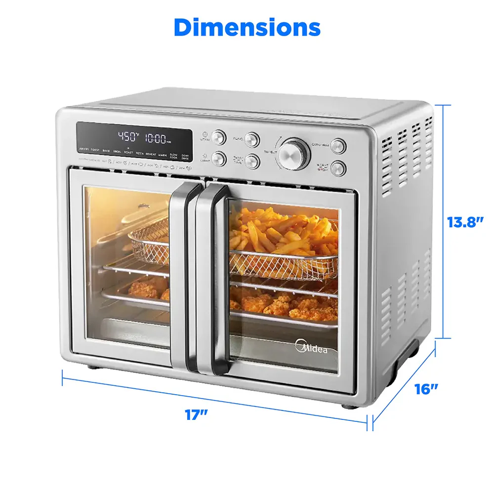 Lustris - French Door Air Fryer Oven
